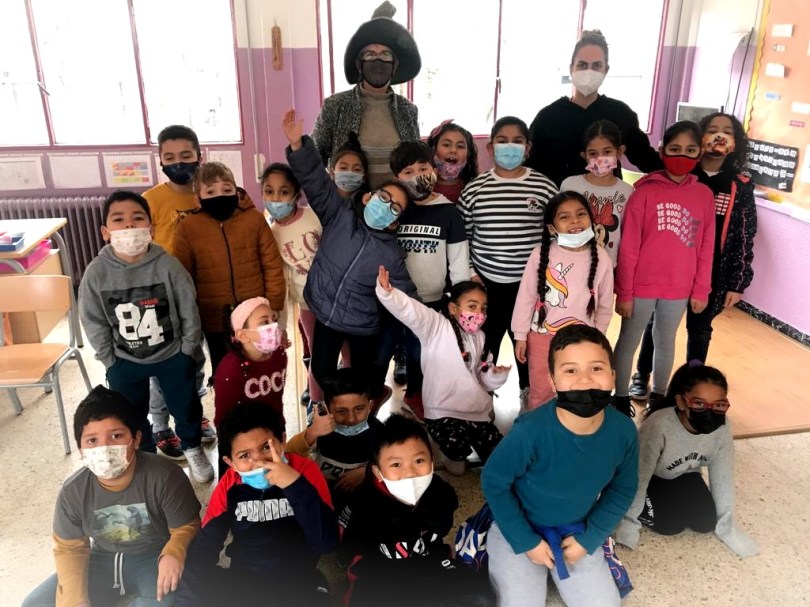 Tessa Julià a l'escola Fotetes