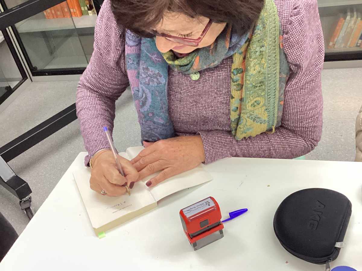 Blanca Busquets a l’escola Cervetó de&nbsp;Granollers