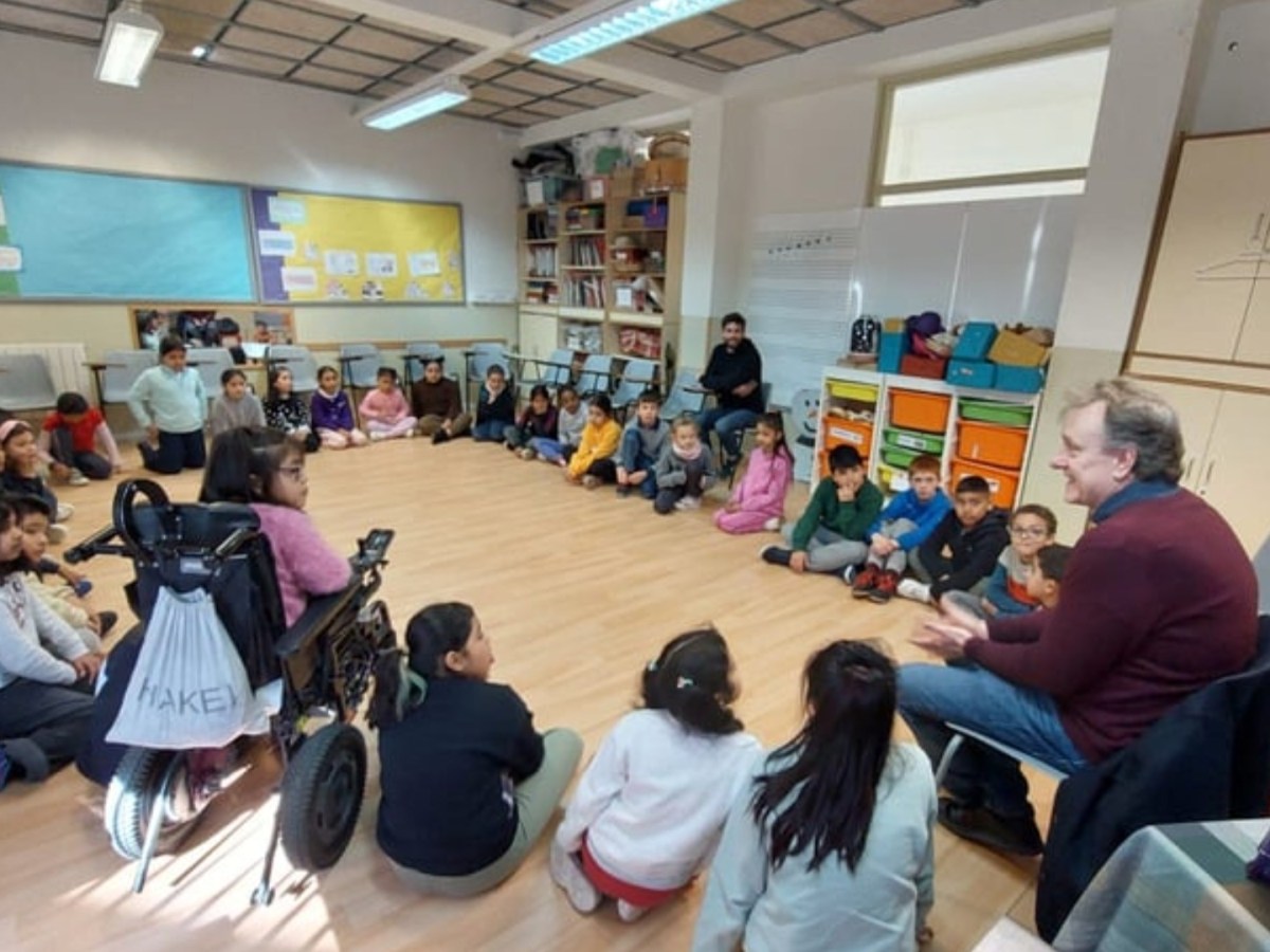 Record d’una visita a l’escola El Carmel de&nbsp;Barcelona